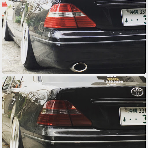 セルシオ のdiy スモークテール スモークフィルム 車検対応に関するカスタム メンテナンスの投稿画像 車のカスタム情報はcartune