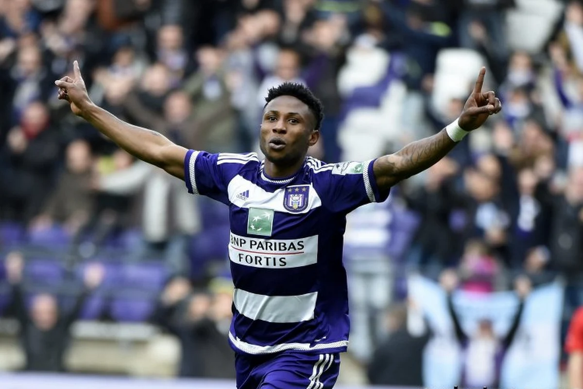 Defour avec Anderlecht en Grèce, Ezekiel à la maison