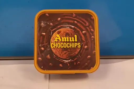 Amul Choco Chips Ice Cream [1 Tub, 1 Litre]