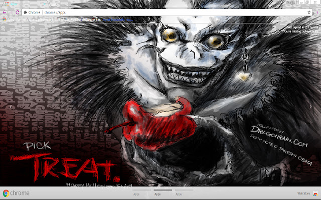 Death Note :Cadence 1920X1080 chrome extension