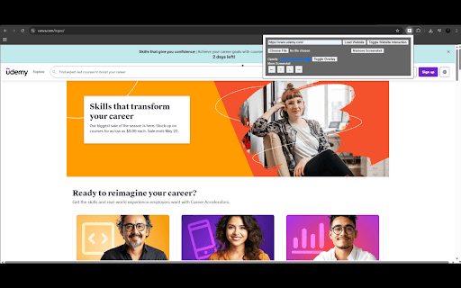 Webpage Overlay Tool screenshot 3