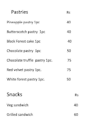 The Royal Cake Villa menu 2