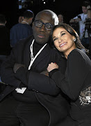 New British Vogue editor Edward Enninful and the creative director of La Perla, Julia Haart.