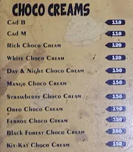 Snowbite Ice Cream And Cafe menu 7