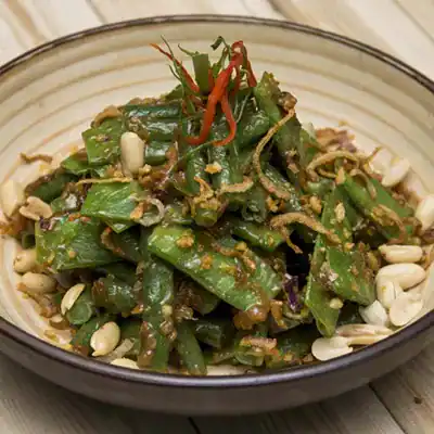 Snow Peas & Green Bean Salad