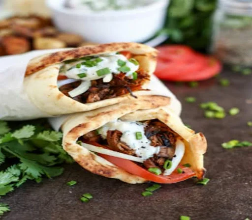 Desi Bbq Chicken Wrap