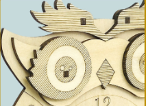 Title 8, Childrens Educational Science Toy Owl Clock Le...