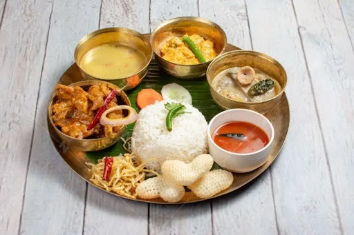 Chicken Kosha Bhuribhoj Thali