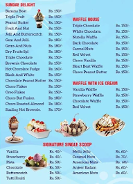 Cakes & Shakes menu 3