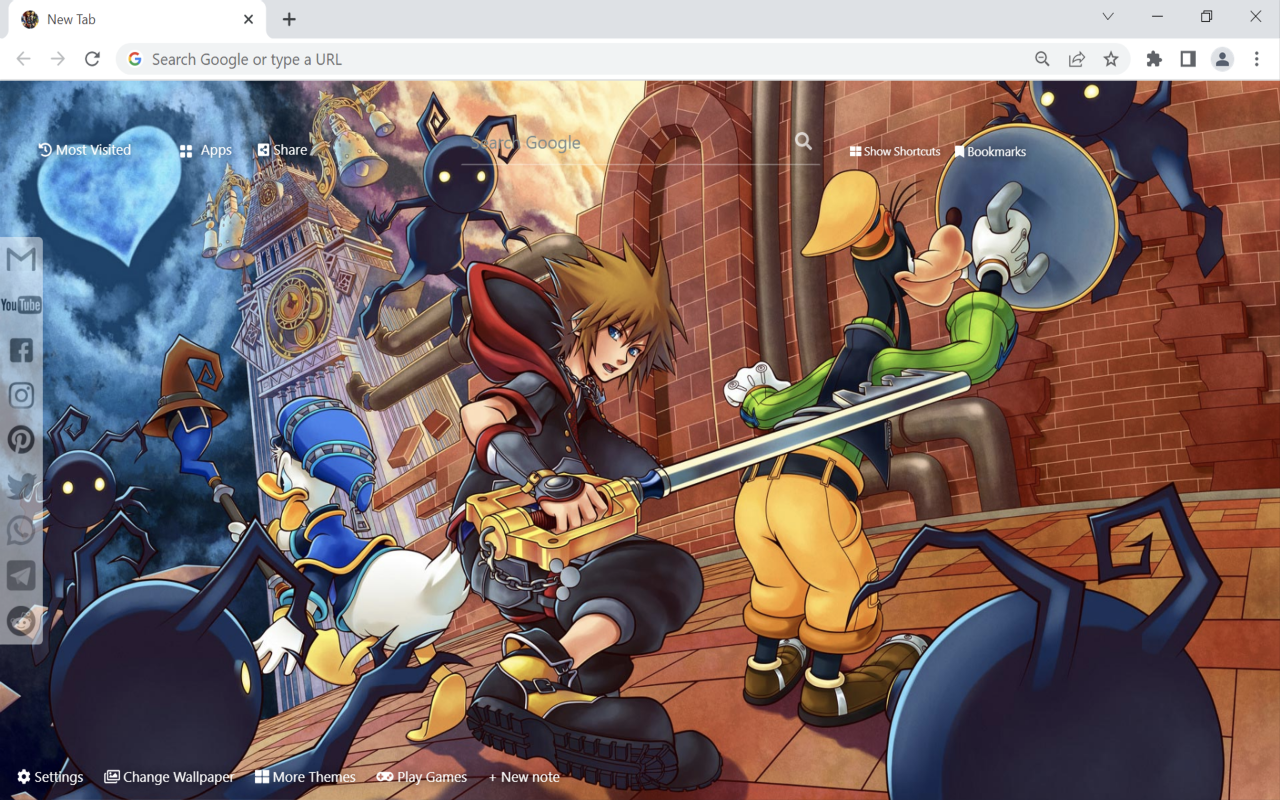 Kingdom Hearts Wallpaper Preview image 1