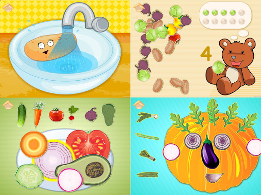 Screenshot Funny Veggies! Kids games