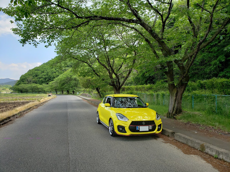 スイフトスポーツのドライブ・やながわ希望の森公園に関するカスタム事例の投稿画像1枚目