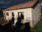 The house in Amaoti, Inanda where five men were killed on Wednesday.