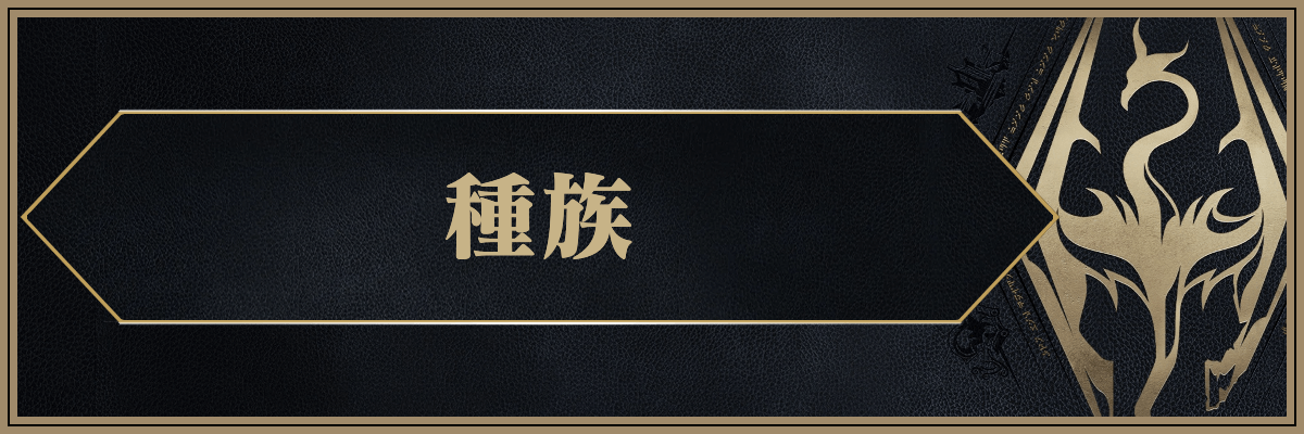 スカイリム_種族