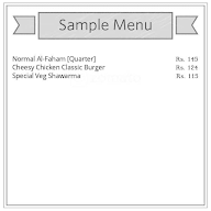 Burger Hutz menu 1