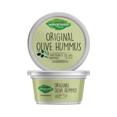 Wingreens Farms Hummus - Original Olive