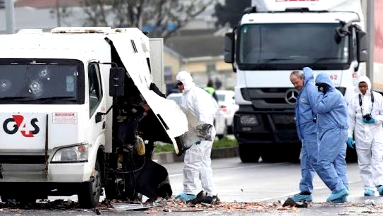 A bystander and security guard were shot when four armed men ambushed a G4S van on the Golden Highway in Lenasia, in the south of Johannesburg, on Sunday. File photo.