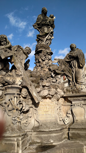 Statues on Charles Bridge