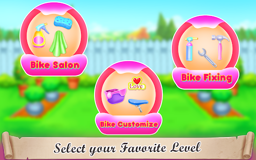 Screenshot Girl Bike Fix & Washing Salon