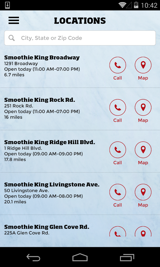 Smoothie King Rewards Android Apps on Google Play