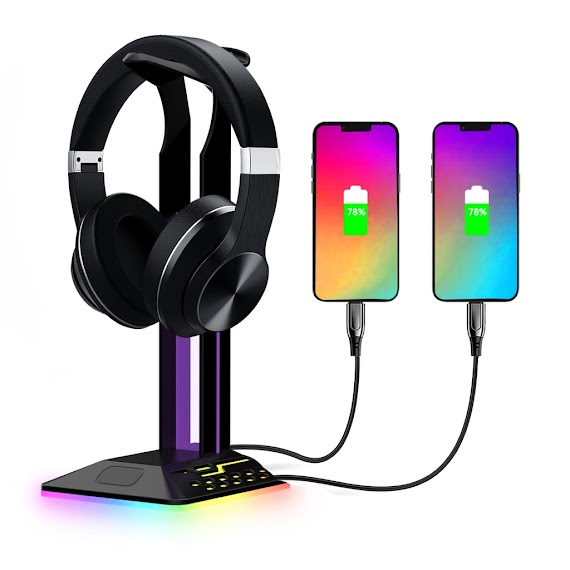 Giá Treo Tai Nghe Rgb - Giá Treo Headphone Rgb - X6