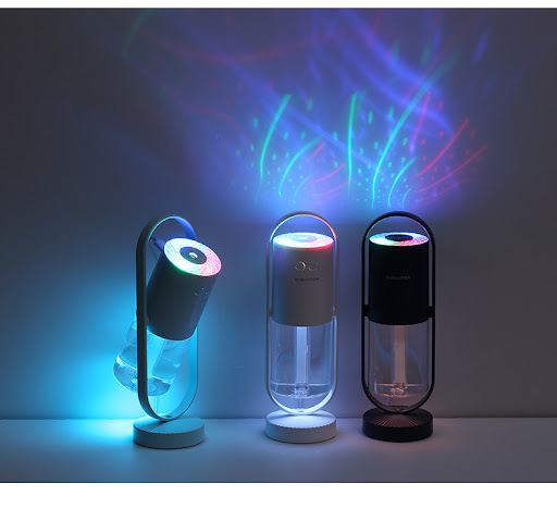 Title 3, 200ml Portable Colorful Light Humidifier USB Re...