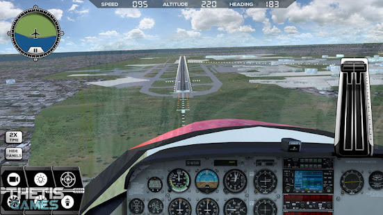 Flight Simulator 2017 FlyWings HD 6.1.0 APK + Mod (Unlimited money) untuk android