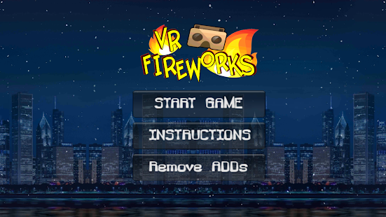 VR Fireworks Cardboard Live 3D - screenshot thumbnail