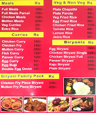 New Vijaya Durga Delux Mess menu 1