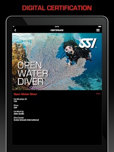 Ssi open water diver card