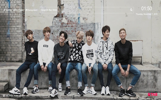 Bangtan Boys Wallpapers Bangtan Boys New Tab