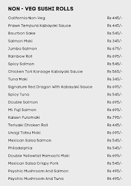 Sushi Junction menu 3