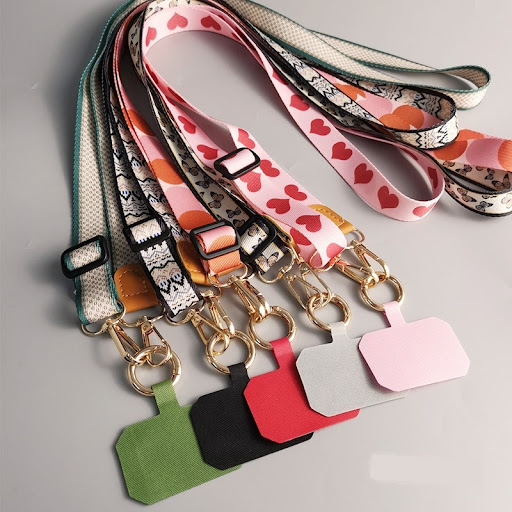 Title 1, Mobile Phone Lanyard Crossbody Bag Solid Color ...