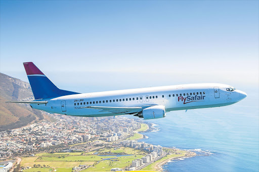 RAVELLING TIME: Travellers and tourists are in for a bargain as new low-cost airline FlySafair extends its routes to East London and Durban