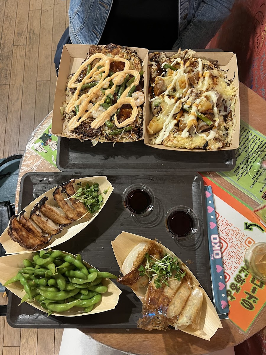 Gluten-Free at OKO - Fun Okonomiyaki Bar
