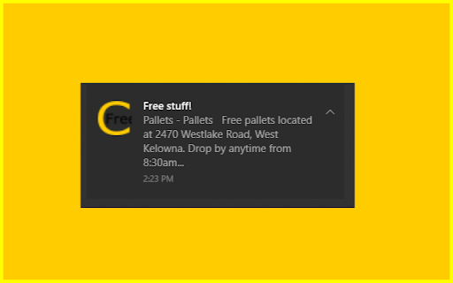 Castanet Notifications