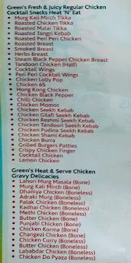 Green Chick Chop menu 2