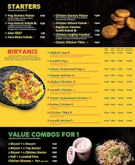 Charcoal Biryani menu 3