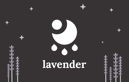 lavender | new tab small promo image