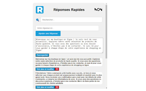 Réponses Rapides