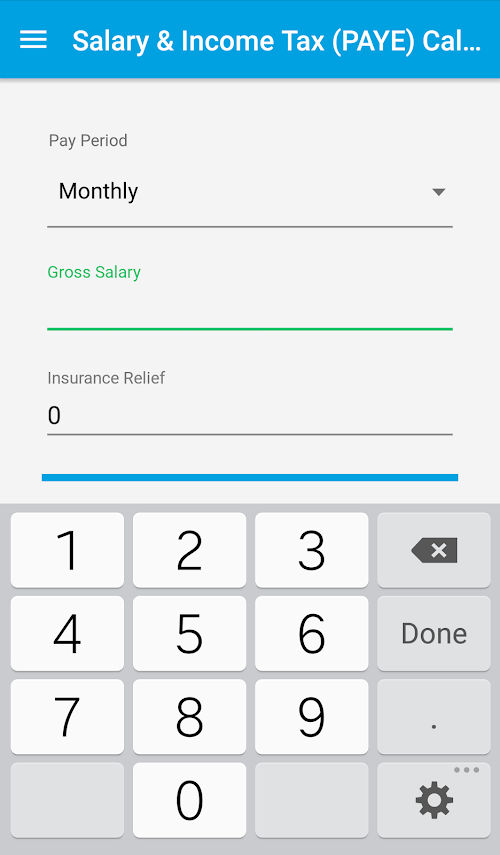 Android application Calculator.co.ke screenshort