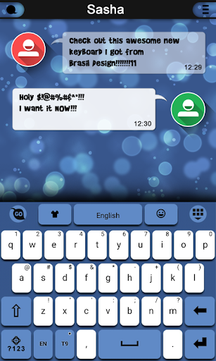 Messenger Colors keyboard