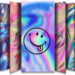 Cover Image of ダウンロード Holographic Wallpaper & live wallpapers 26.0 APK