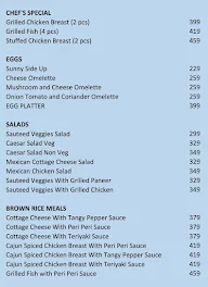 The Nutrition Factory menu 1