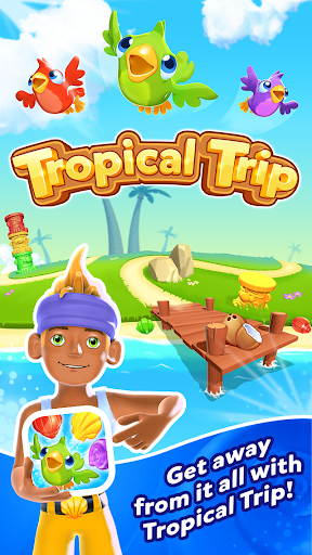 Tropical Trip - Match 3 Game