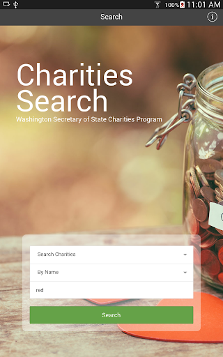 WA State Charities Search