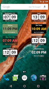 World Clock Widget 2015