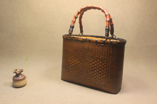 Title 5, Womens Hand-carrying Beach Weaving Handbag Sty...