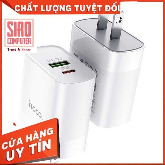 Củ Sạc Hoco C80 Sạc Nhanh 20W Qc 3.0