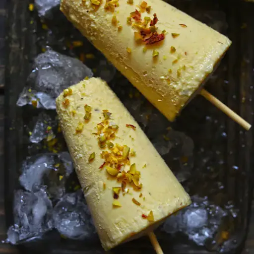 Kesar Kulfi Stick